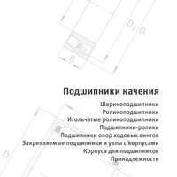 Подшипники качения INA, FAG. Часть 2