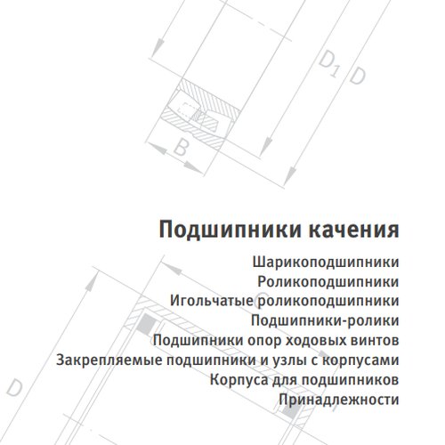Подшипники качения INA, FAG. Часть 2