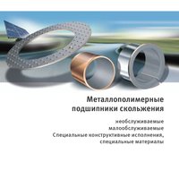 Металлополимерные подшипники скольжения INA