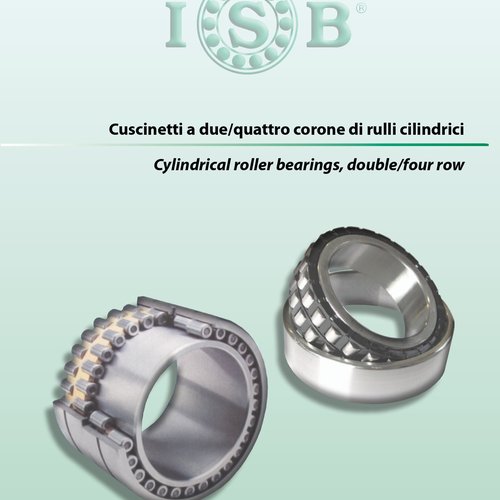 Двух-четырехрядные цилиндрические роликоподшипники ISB