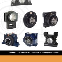 Конические роликоподшипники типа Е TIMKEN